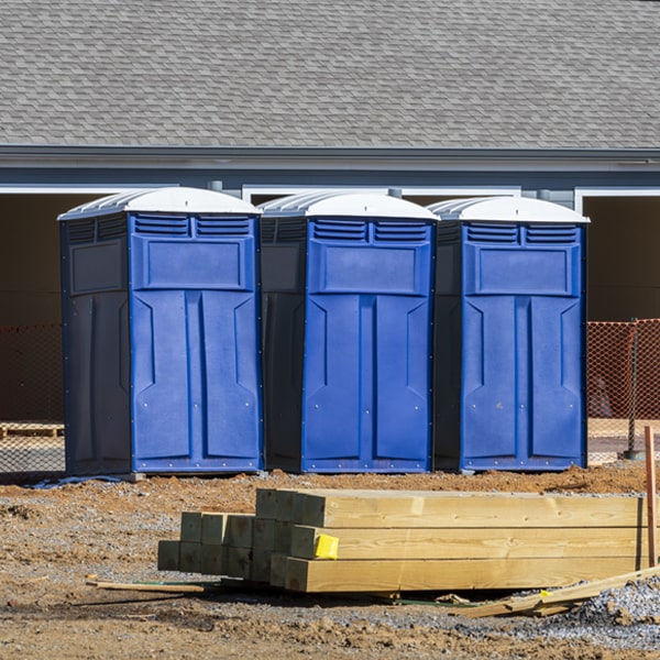 do you offer hand sanitizer dispensers inside the porta potties in Elizabeth